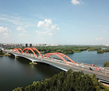 Steel structure bridge