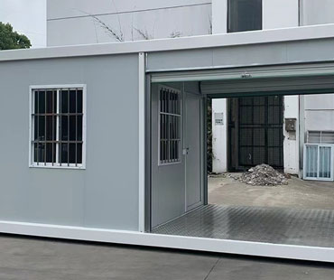Steel structure folding box room
